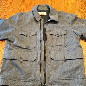 Filson wool grey bomber.  Like new.  No longer fits.  Unique Design
